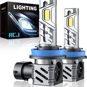 H11/H8/H9 Fog Light Bulbs‎ – 6000K Cool White, 35000LM, Plug and Play